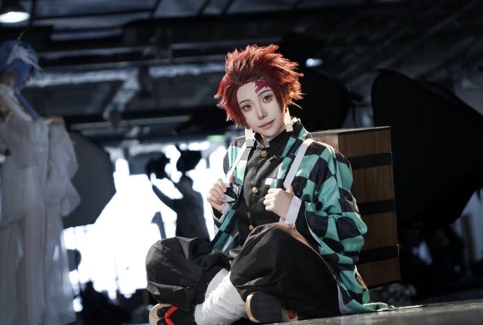 Tanjiro cosplay khí chất cực cuốn hút