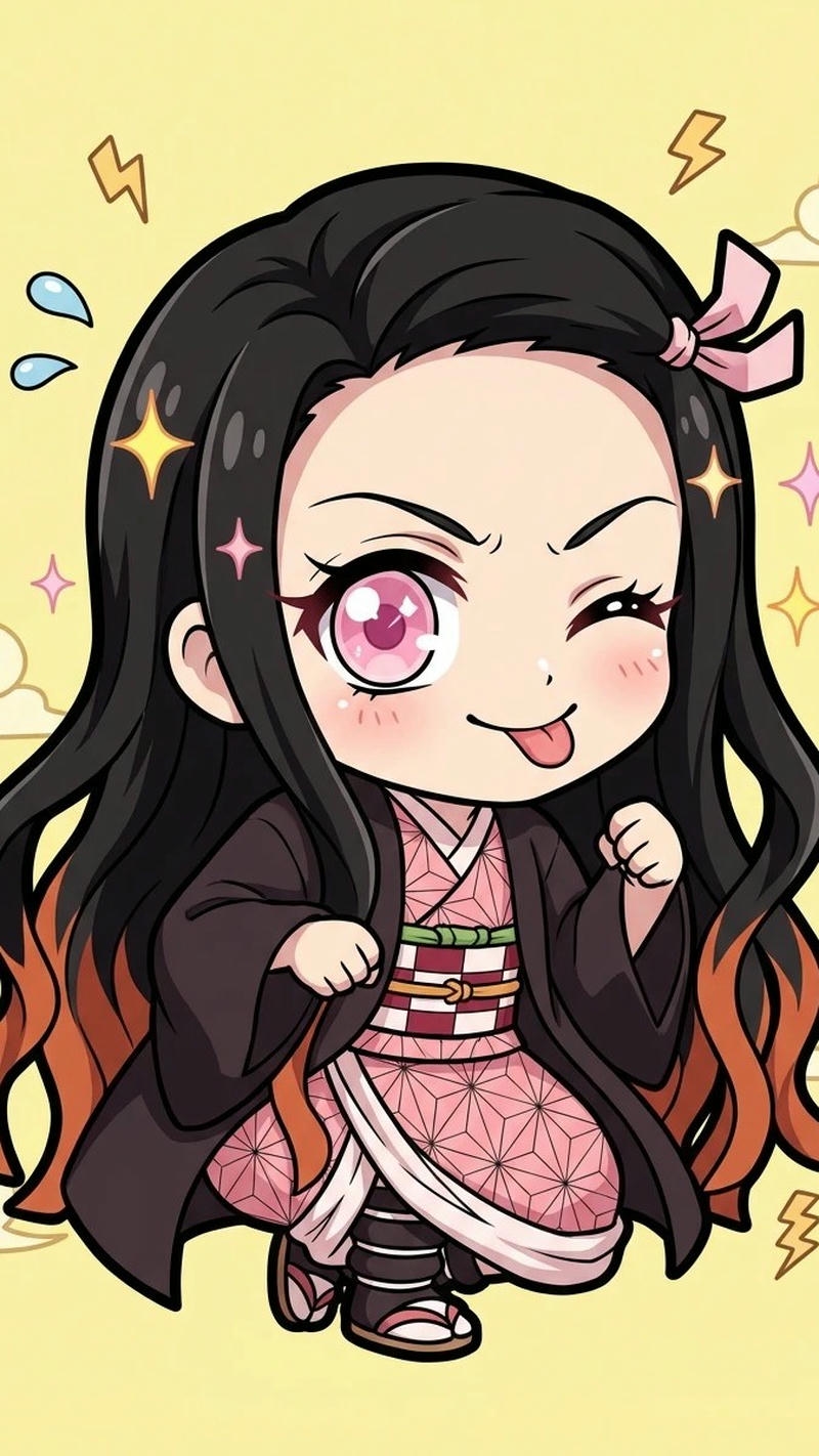 ảnh chibi cute hình nền phong cách anime