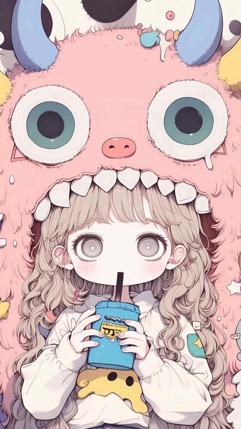 ảnh chibi cute hình nền tạo hình xinh