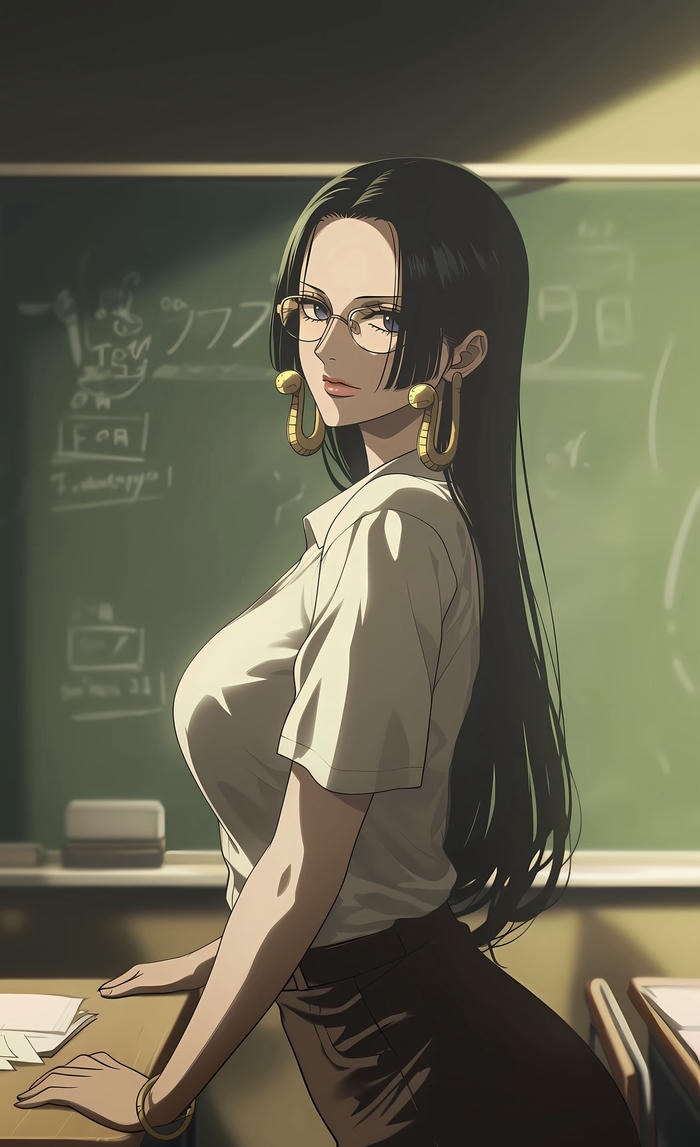 ảnh cô giáo anime đầy quyền lực