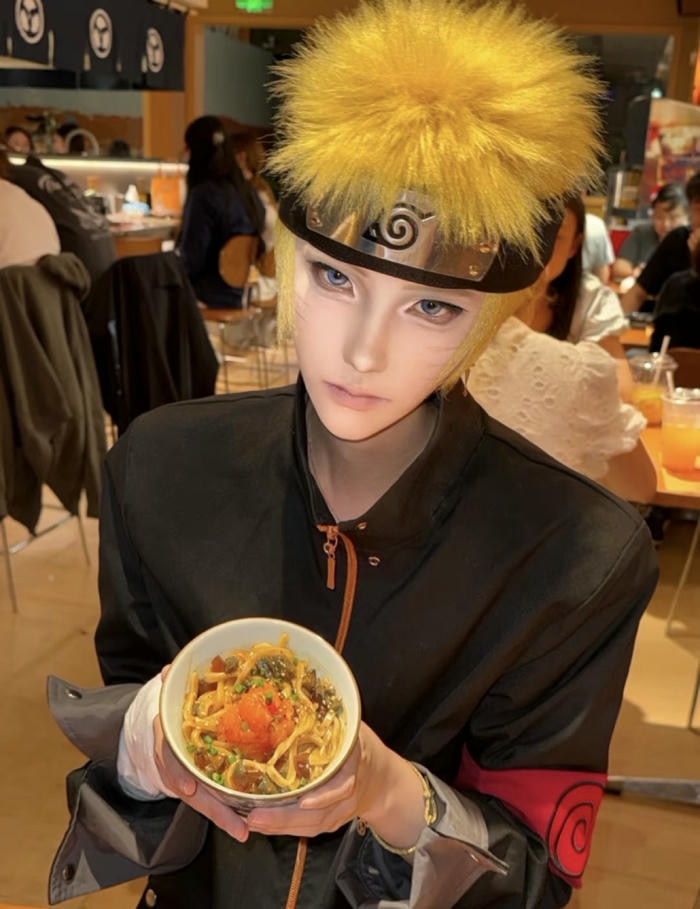 ảnh cosplay Naruto diễn xuất sinh động