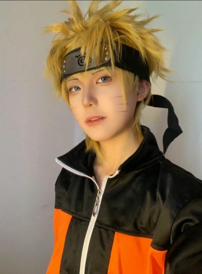 ảnh cosplay Naruto phong cách học viện ninja