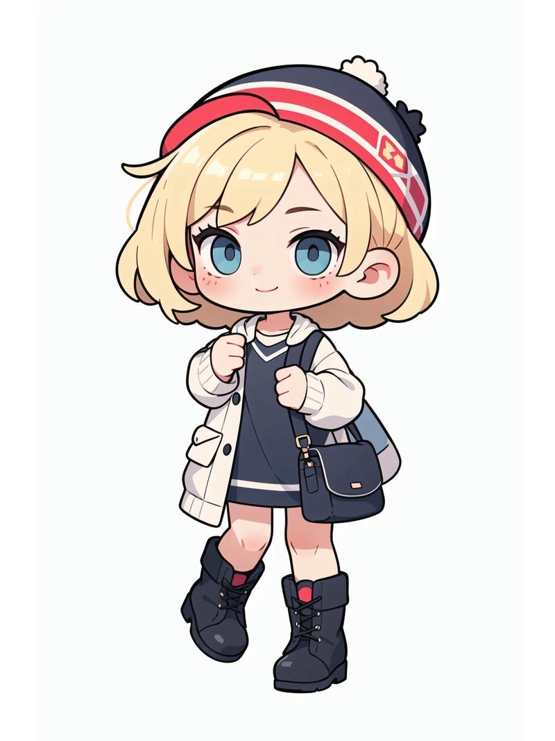 hình ảnh chibi nữ cute phong cách kawaii hiện đại