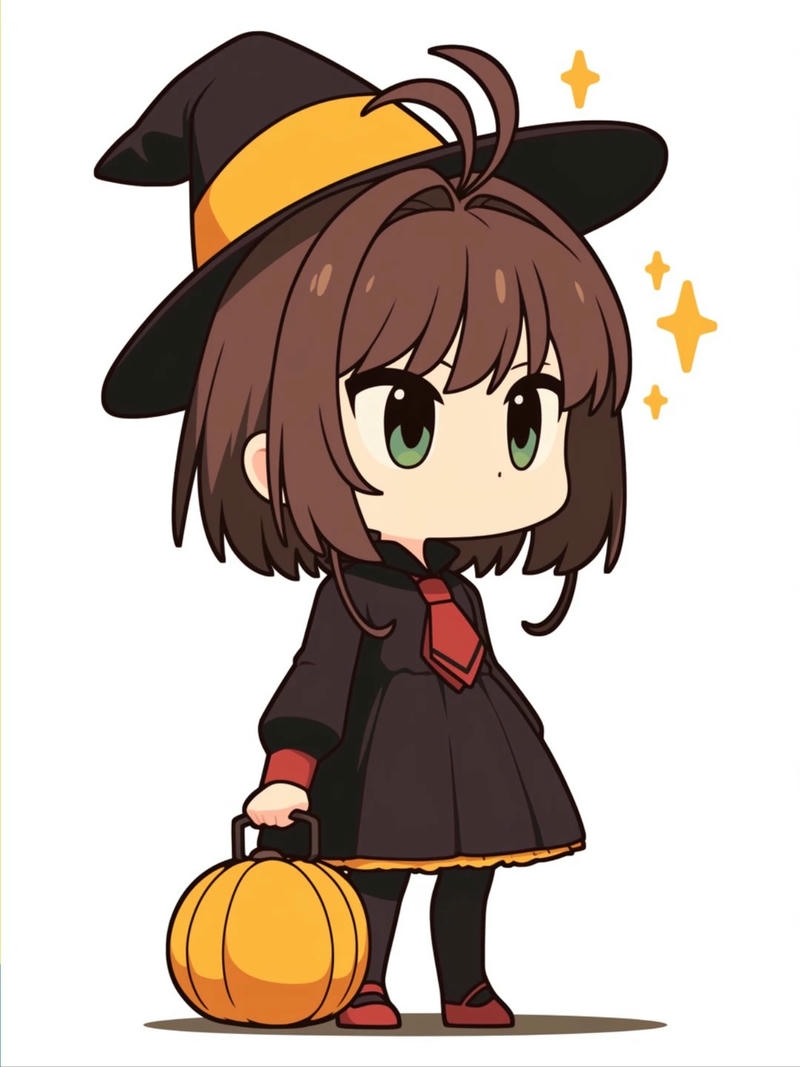 hình ảnh chibi nữ cute tạo hình hoạt hình ngọt ngào