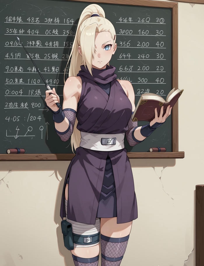 hình ảnh cô giáo anime nghiêm khắc