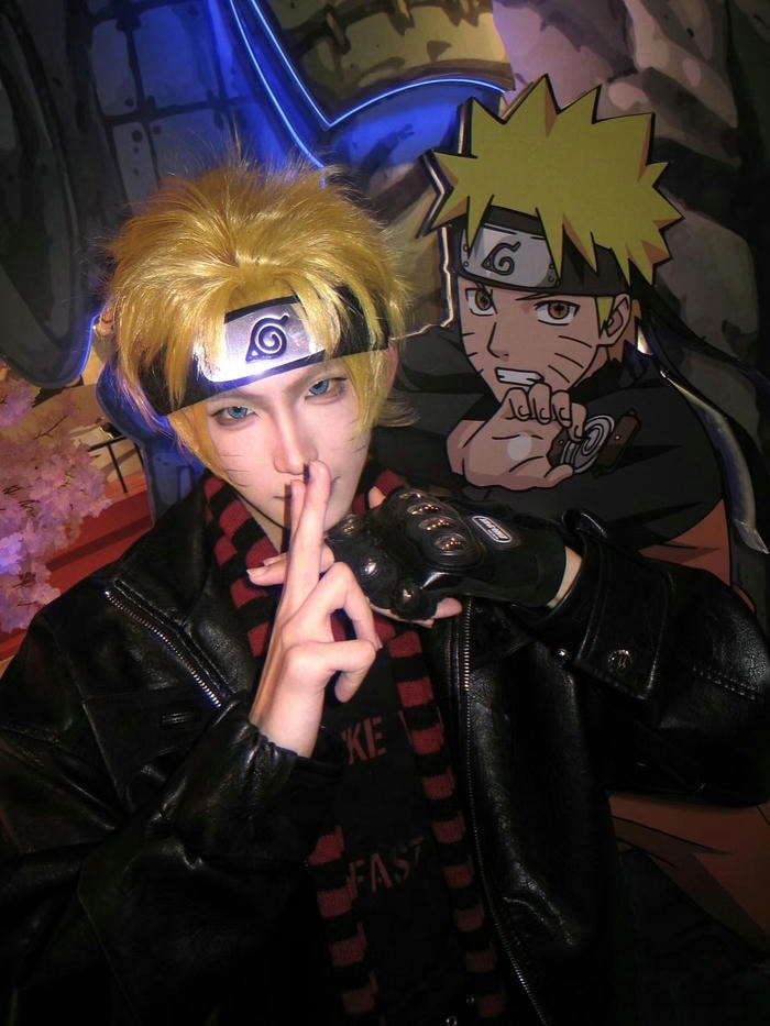 hình ảnh cosplay Naruto phong cách ninja