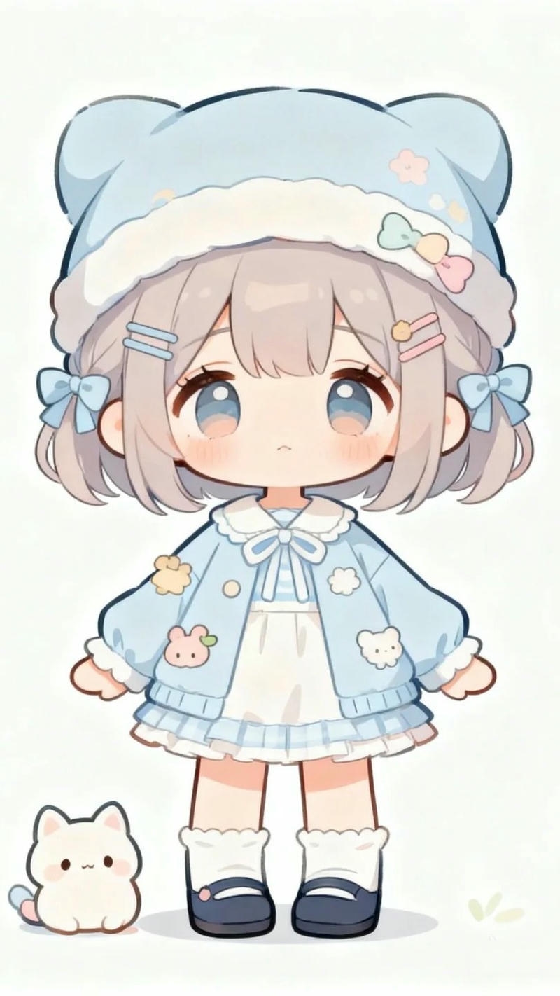 hình nền ảnh chibi cute phong cách kawaii