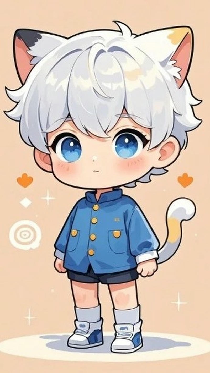 hình nền chibi cute màu pastel nhẹ nhàng