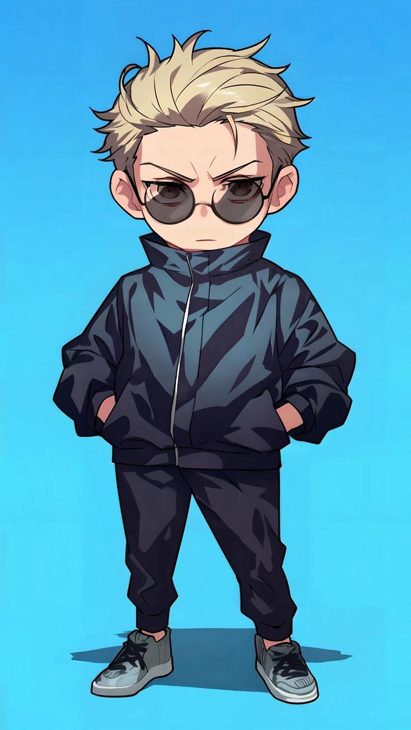 hình nền chibi dễ thương biểu cảm đáng yêu