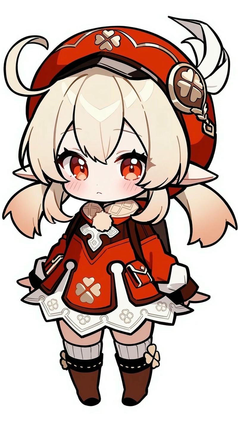 hình nền chibi dễ thương nét vẽ tròn